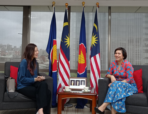 馬來西亞國際航空公司拜會馬來西亞友誼及貿易中心