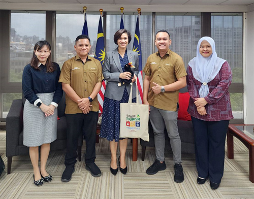 砂拉越旅遊局拜會馬來西亞友誼及貿易中心