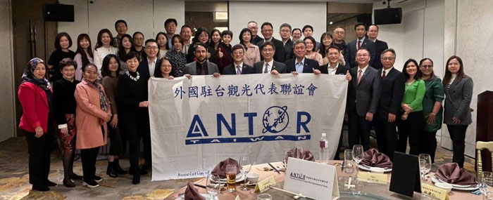 外國駐台觀光代表聯合會(ANTOR)歡慶聖誕節